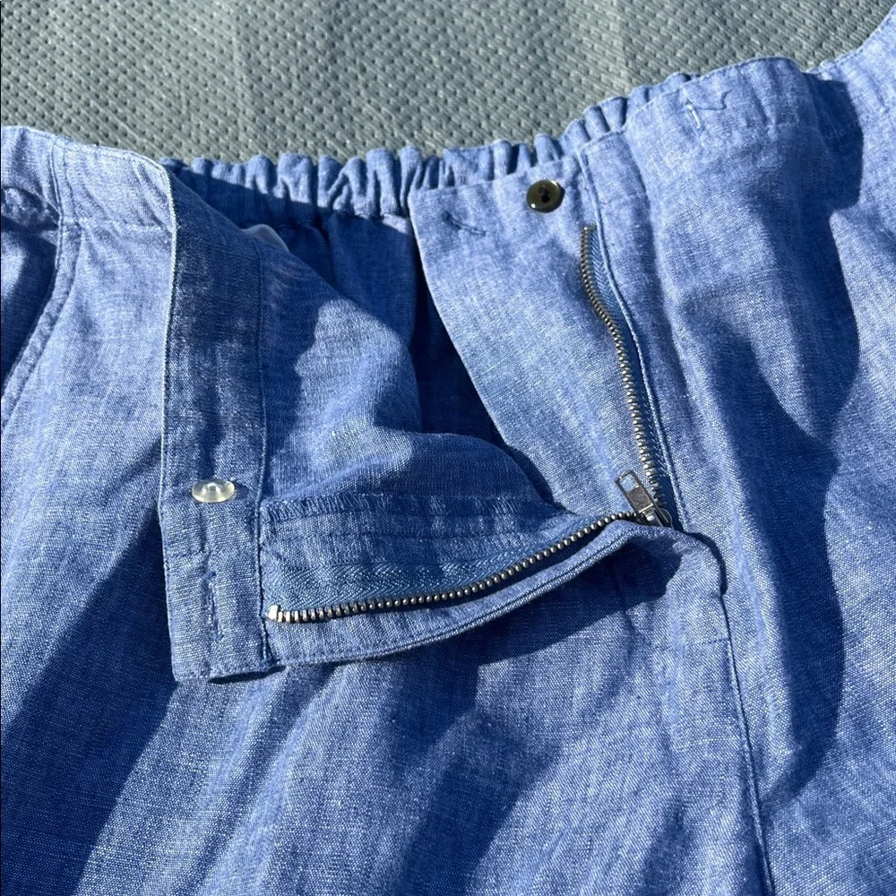 Villager Woman Liz Claiborne Linen Pant - Picture 2 of 7